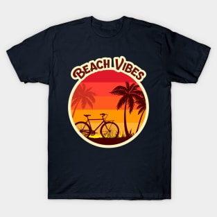 Beach Vibes / Retro Design / Camping Lovers / Sunshine T-Shirt